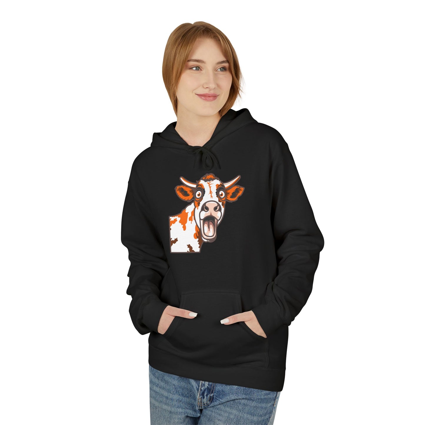 Midnight Smoker - Unisex Fleece Hoodie