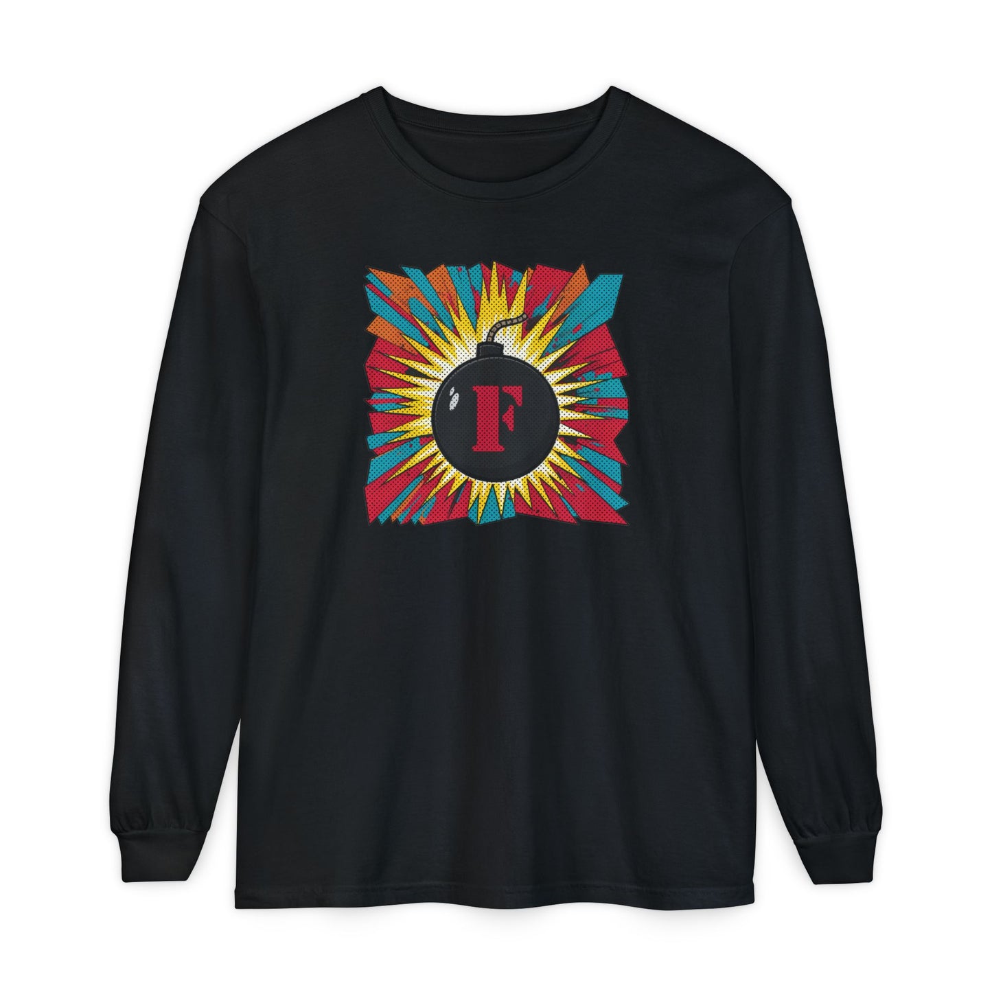 Explosive F-Bomb - Attitude, Unisex Long Sleeve Tee