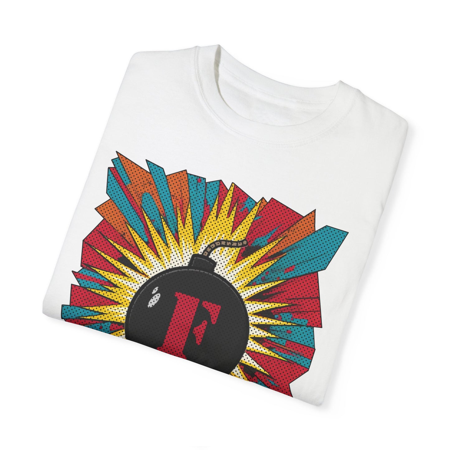 Explosive F-Bomb - Attitude, Unisex Short Sleeve Tee