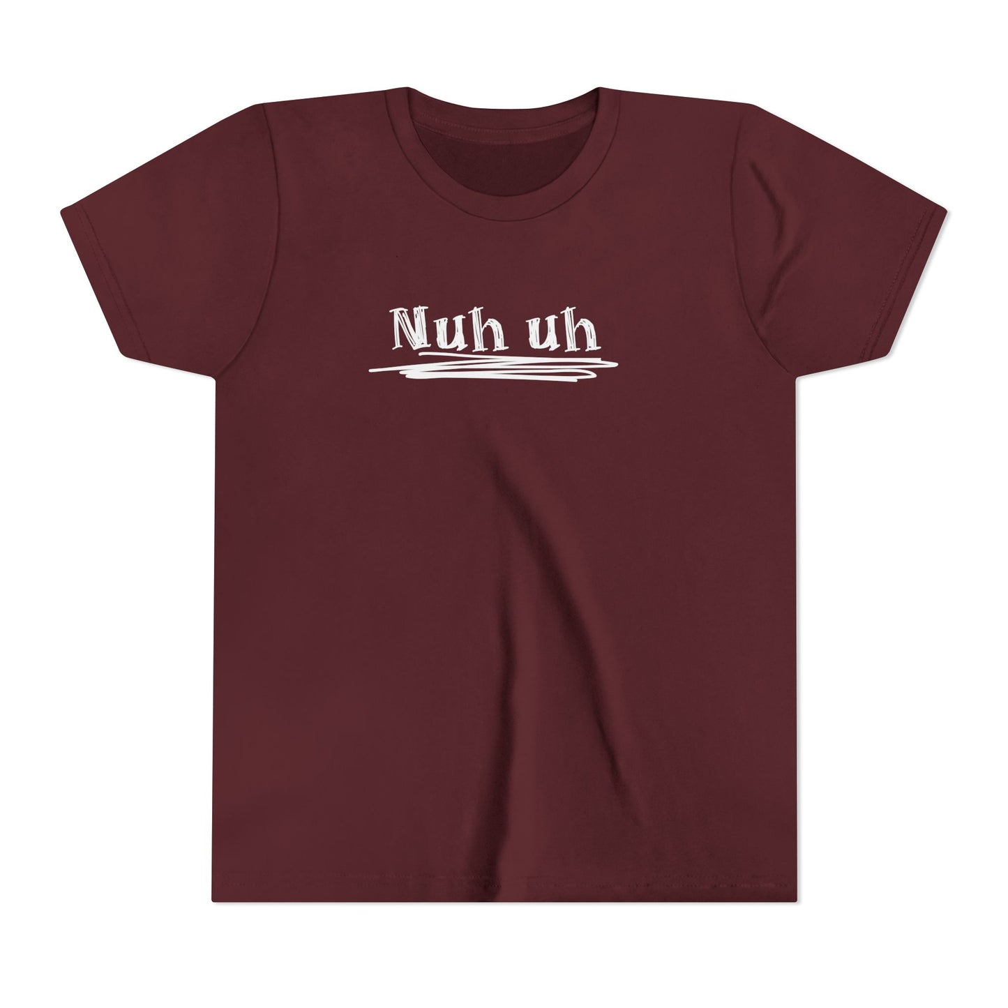 Nuh Uh - Attitude, Youth Short Sleeve Tee