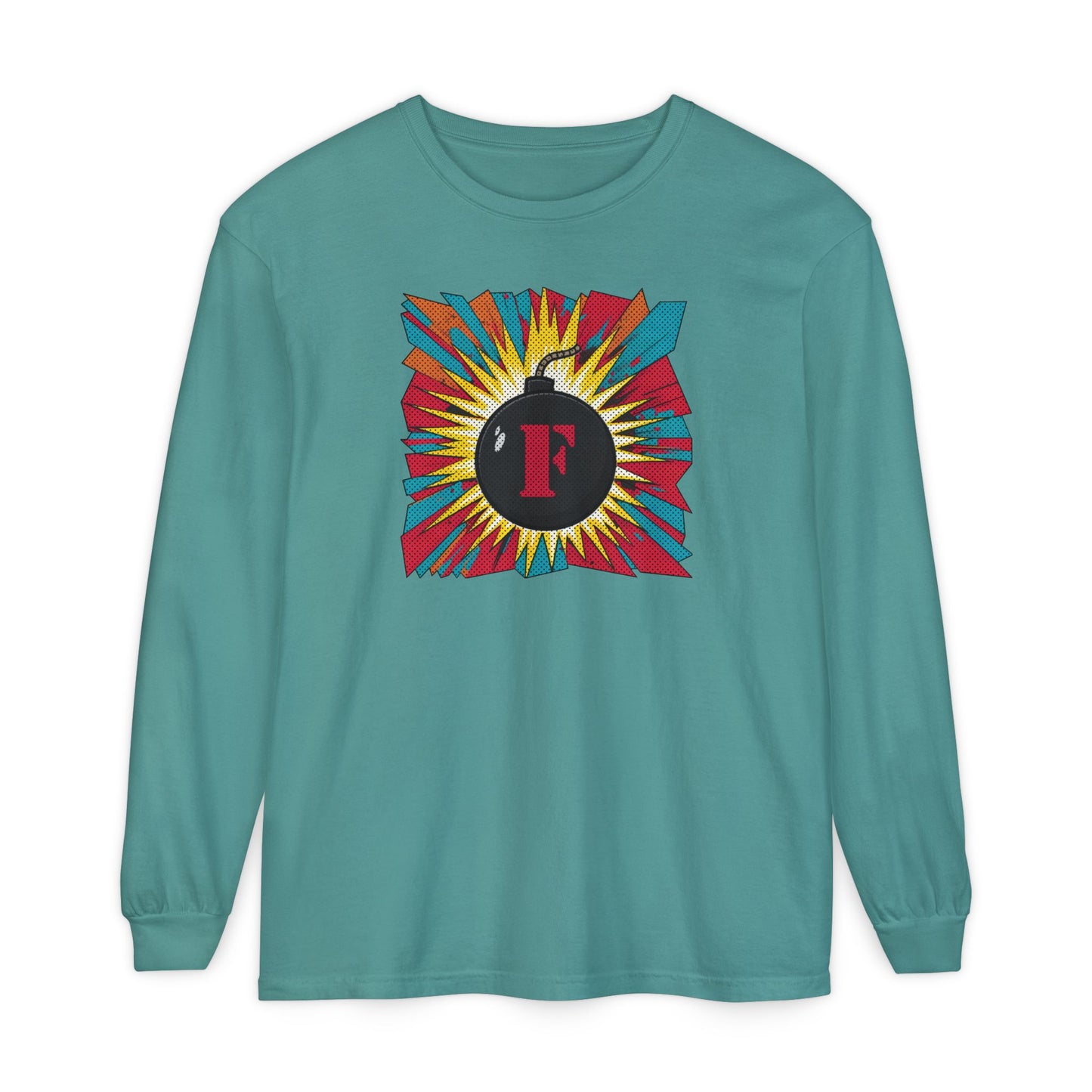 Explosive F-Bomb - Attitude, Unisex Long Sleeve Tee
