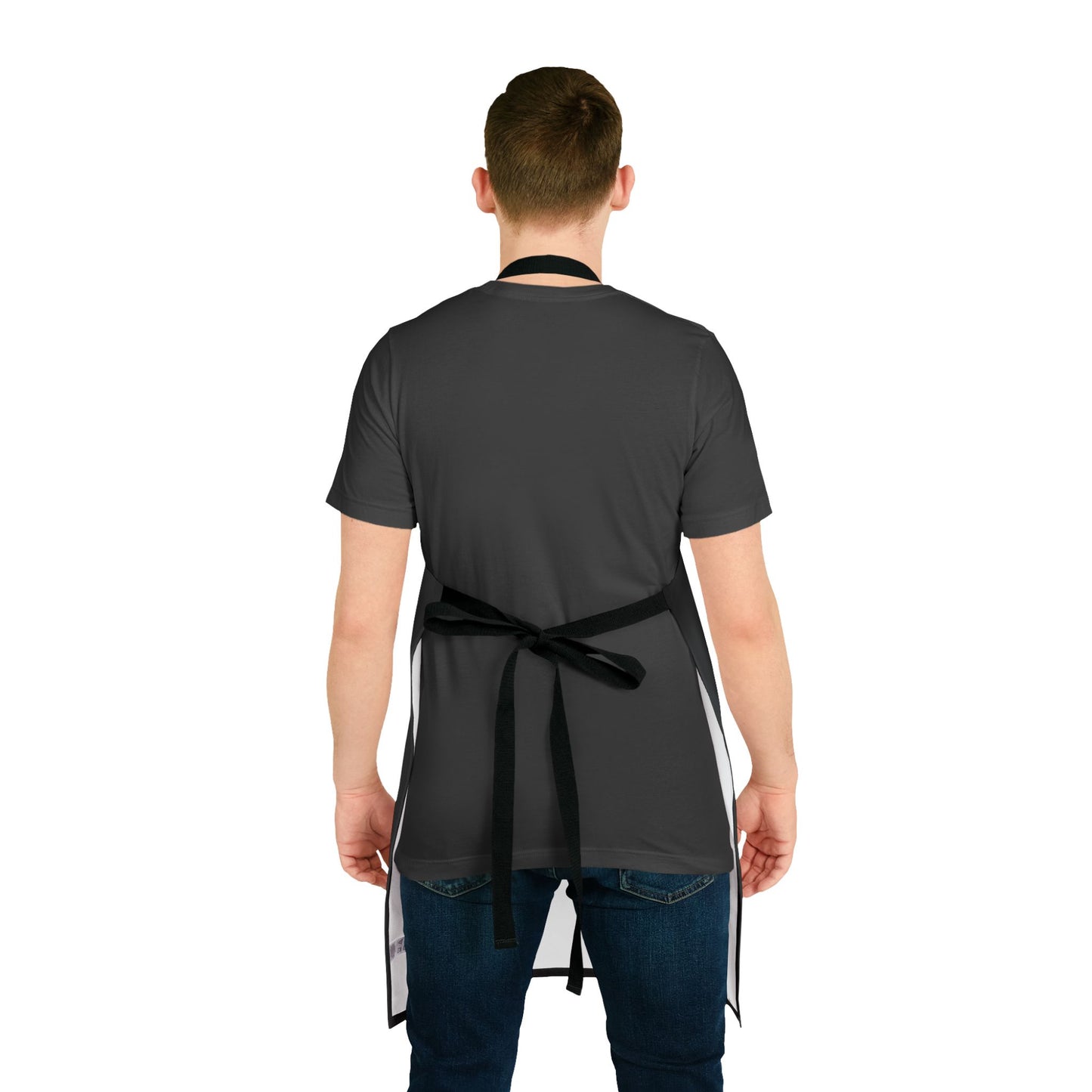 Midnight BBQ Apron, Fun Cooking Gift, Grilling Accessory, BBQ Lover's Apron, Unique Kitchen Wear, Outdoor Party Essential