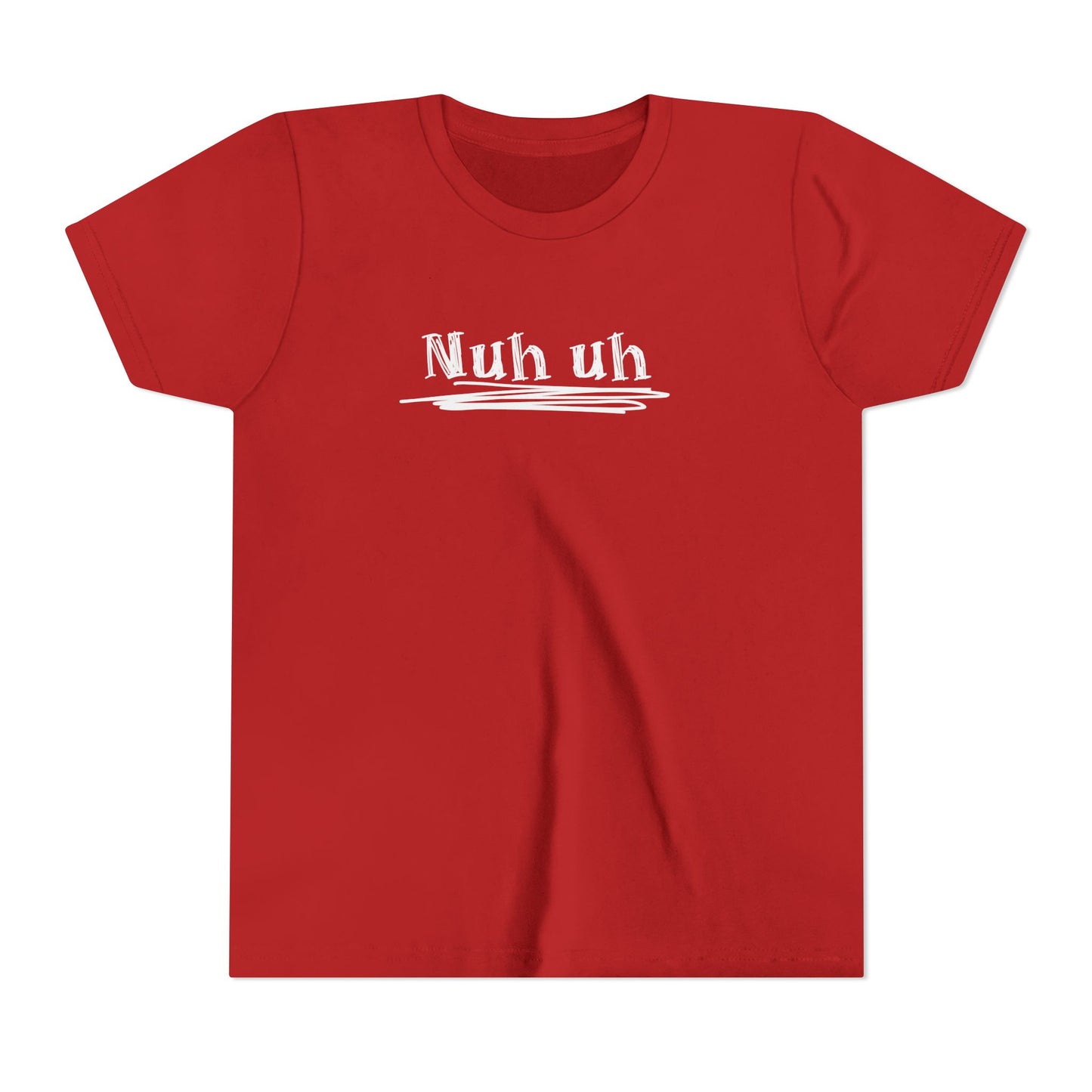 Nuh Uh - Attitude, Youth Short Sleeve Tee