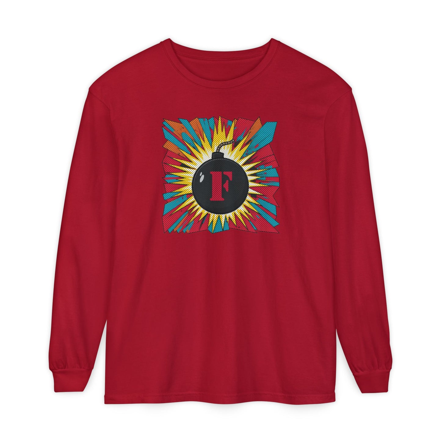 Explosive F-Bomb - Attitude, Unisex Long Sleeve Tee