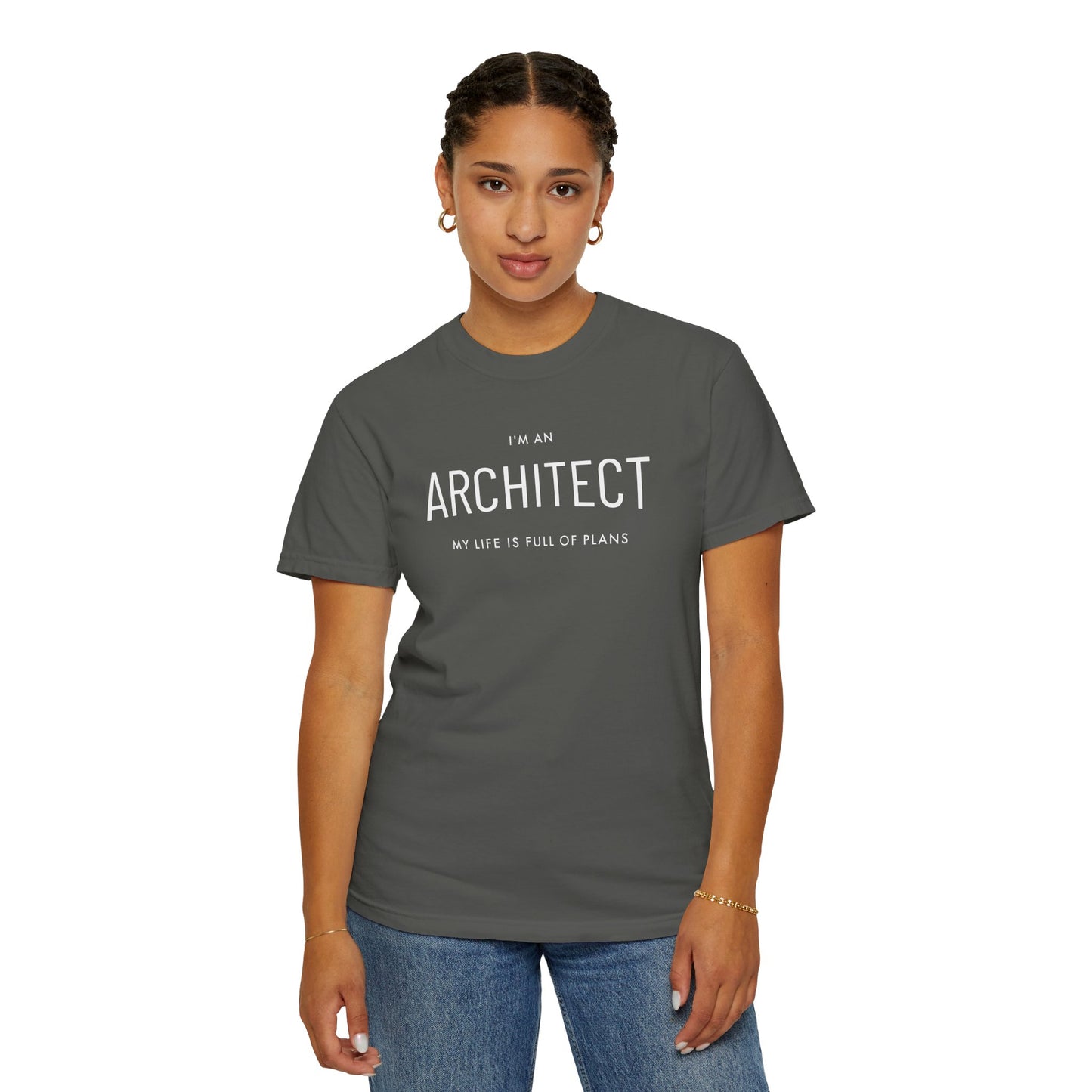 I'm an Architect, My Life is Full of Plans, Unisex Adult Short Sleeve Tee