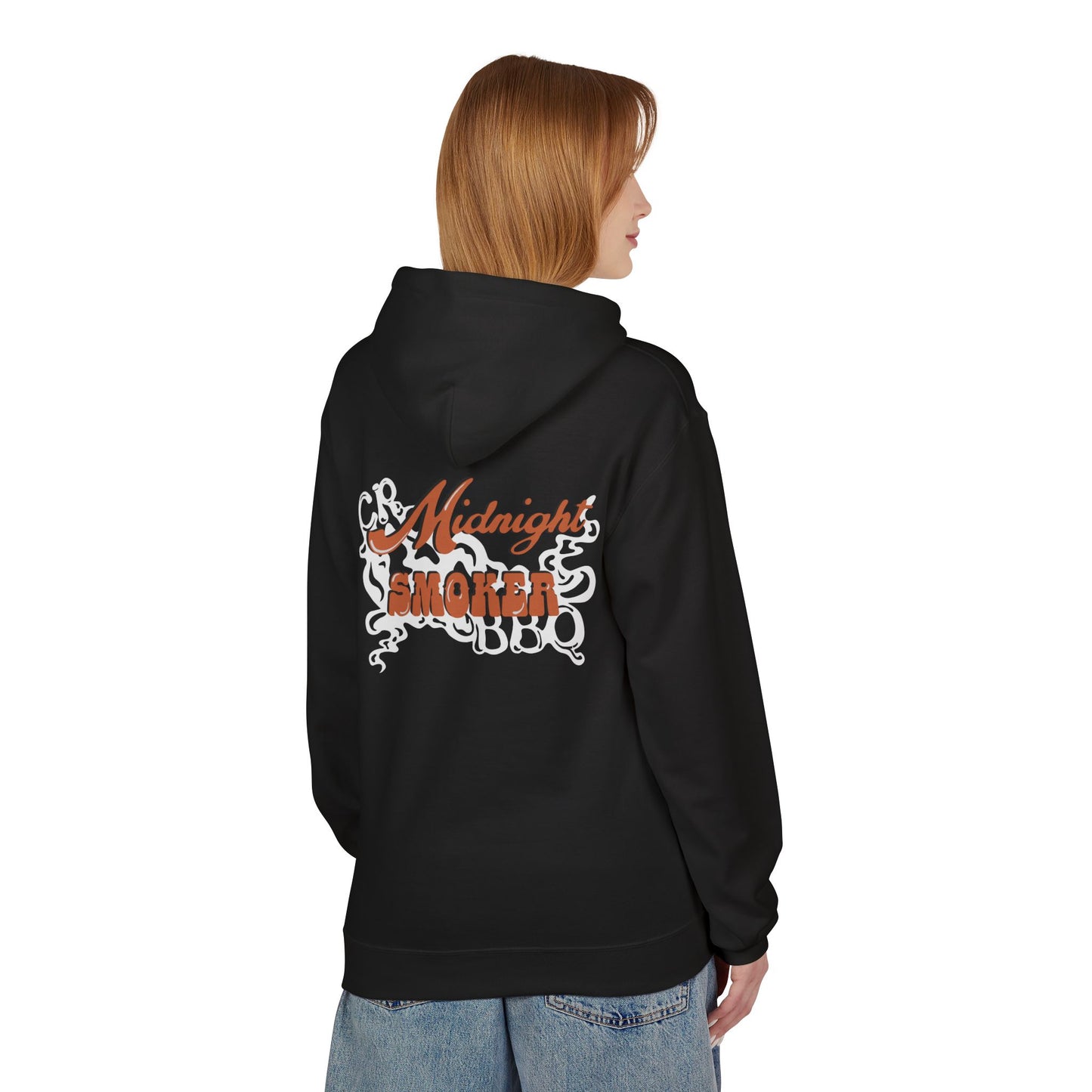 Midnight Smoker - Unisex Fleece Hoodie