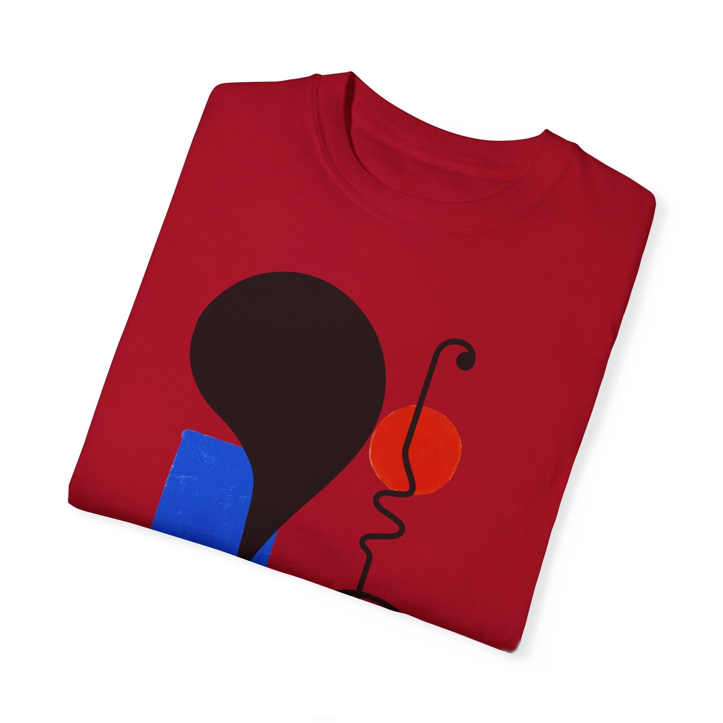 Abstract Design (Red, Yellow, Blue), Unisex T-Shirt