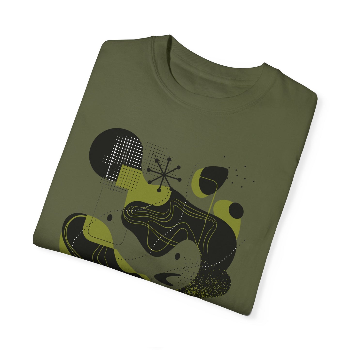 Abstract Design (Black & Green) Tee, Unisex T-shirt