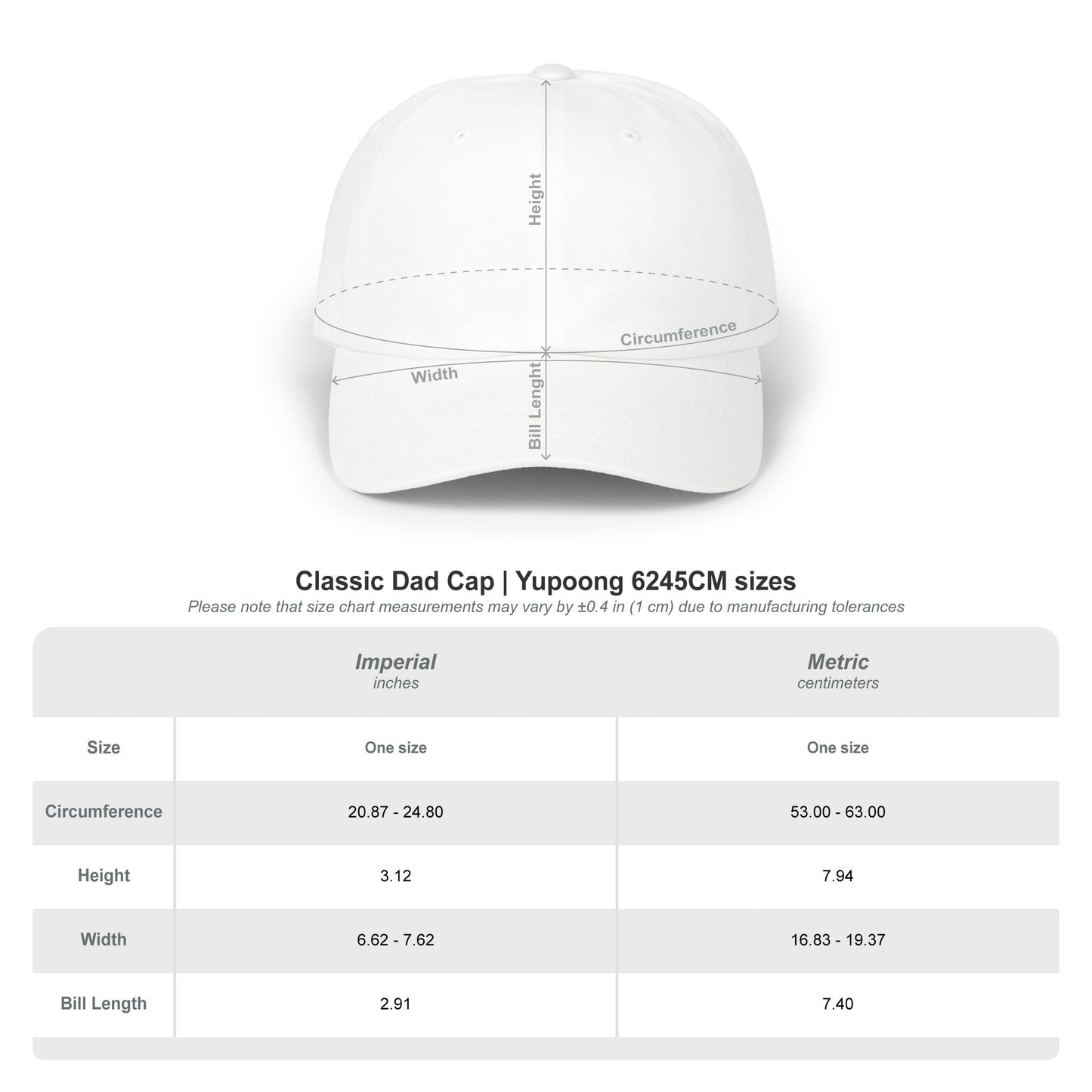 1000% Studio N - White Embroidered Classic Cap