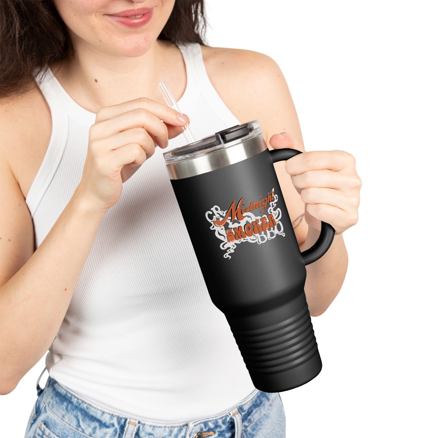 Midnight Smoker - 40oz Insulated Travel Mug