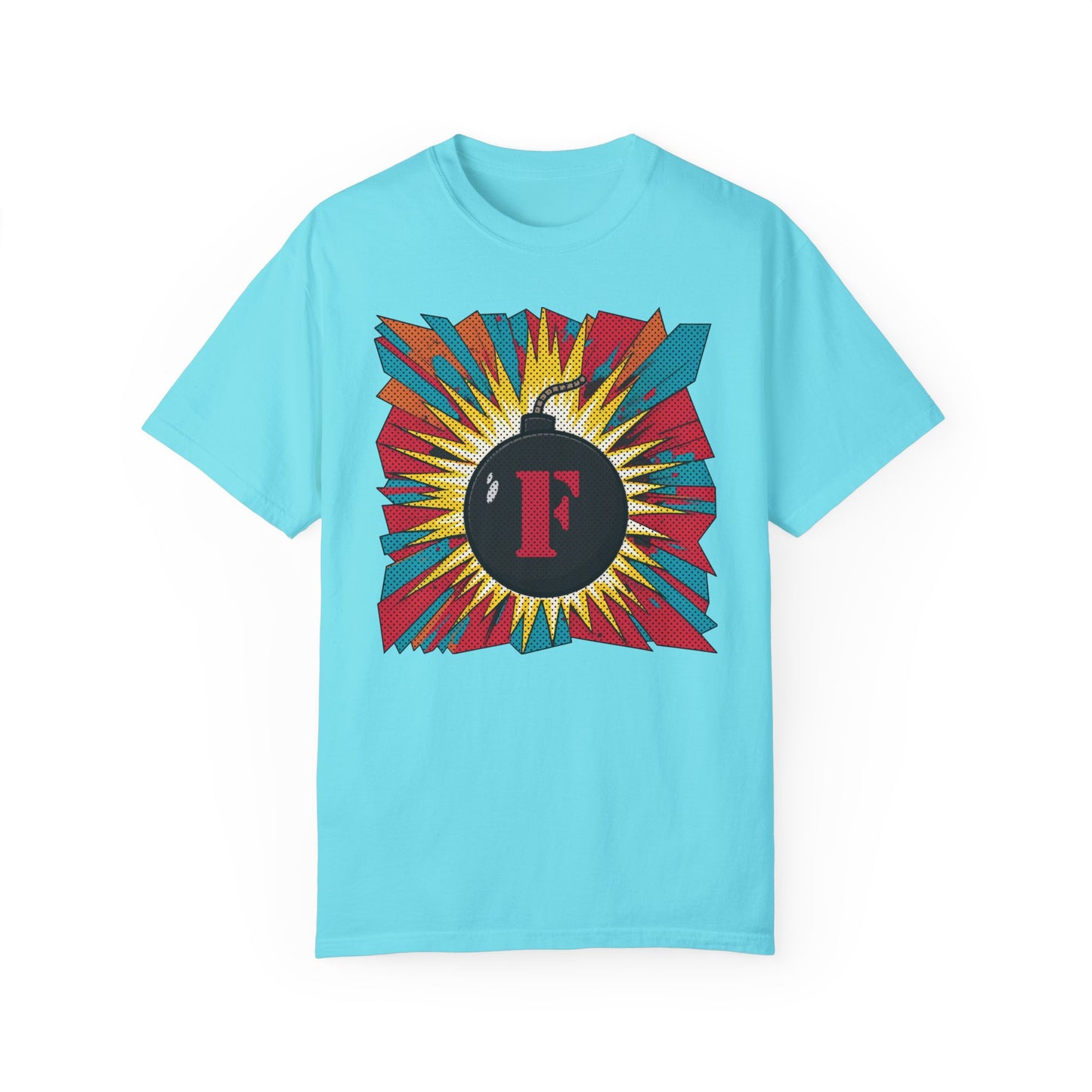 Explosive F-Bomb - Attitude, Unisex Short Sleeve Tee