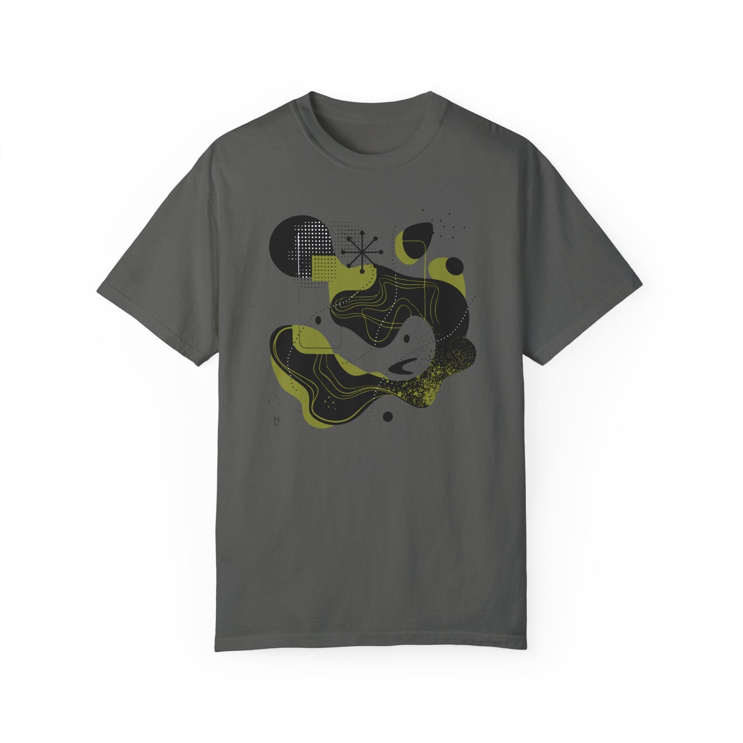 Abstract Design (Black & Green) Tee, Unisex T-shirt