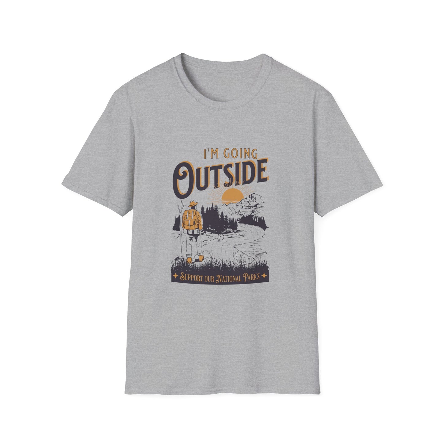 Support our National Parks T-Shirt - Explore the Great Outdoors
