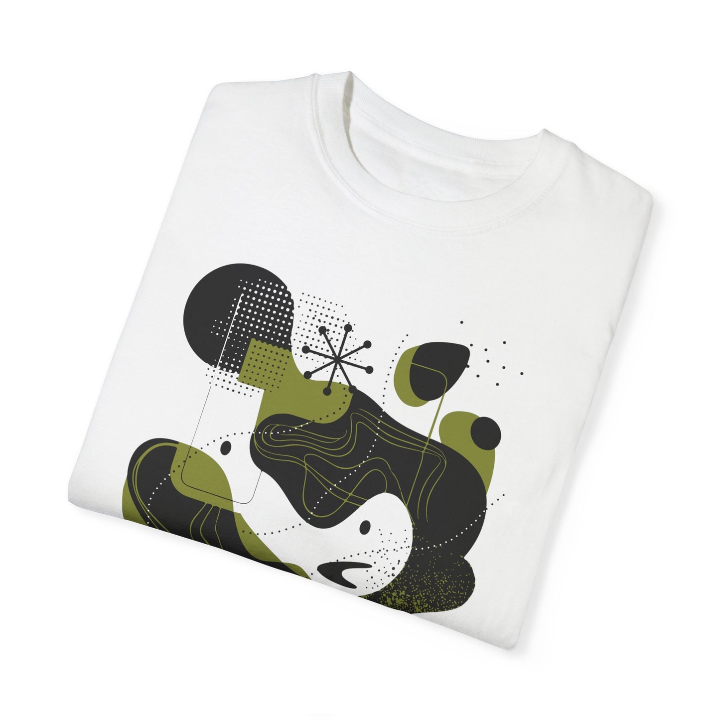 Abstract Design (Black & Green) Tee, Unisex T-shirt