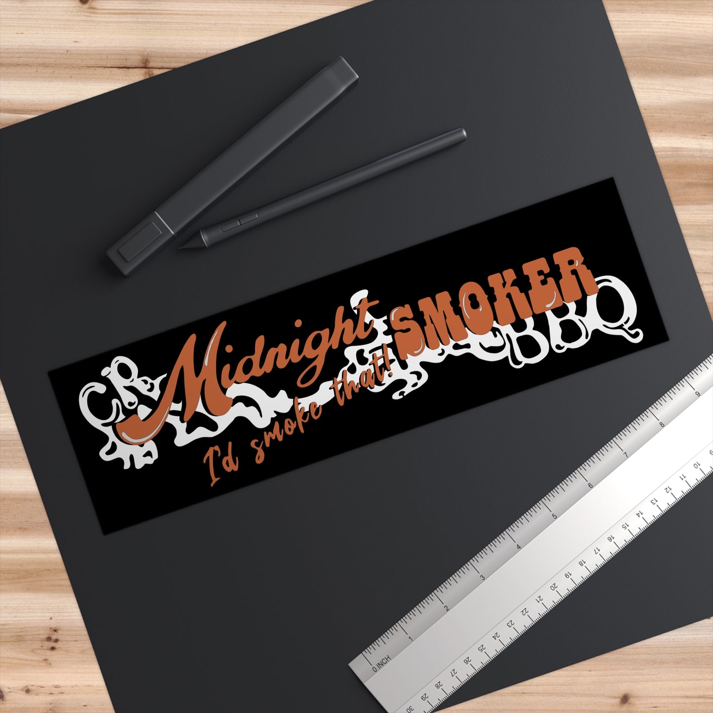 Midnight Smoker Bumper Sticker