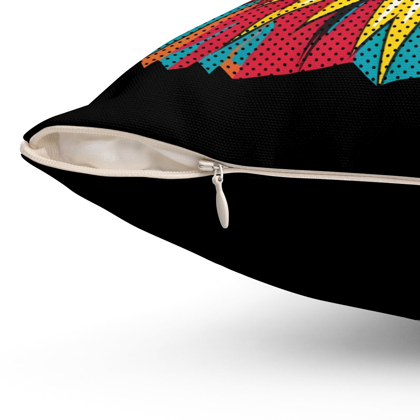 Explosive F-Bomb, Design Square Pillow