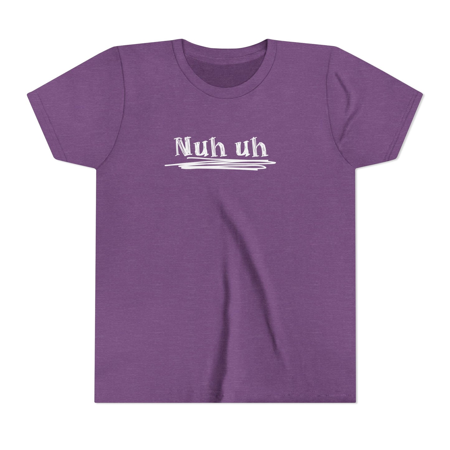 Nuh Uh - Attitude, Youth Short Sleeve Tee