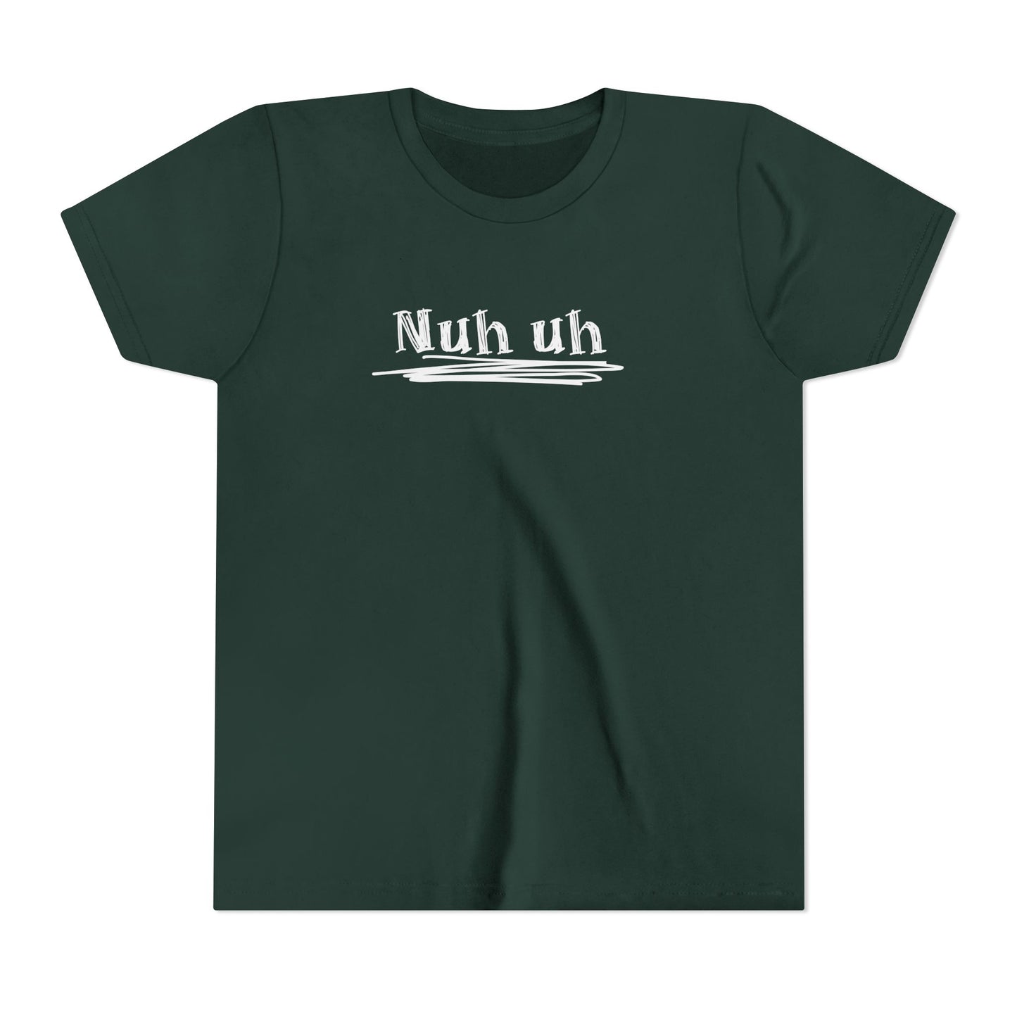 Nuh Uh - Attitude, Youth Short Sleeve Tee