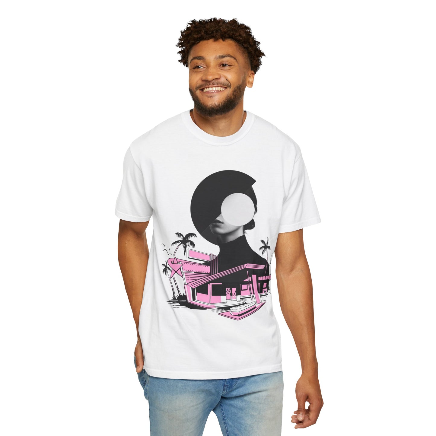 Abstract Design MCM (pink) Tee, Unisex T-shirt