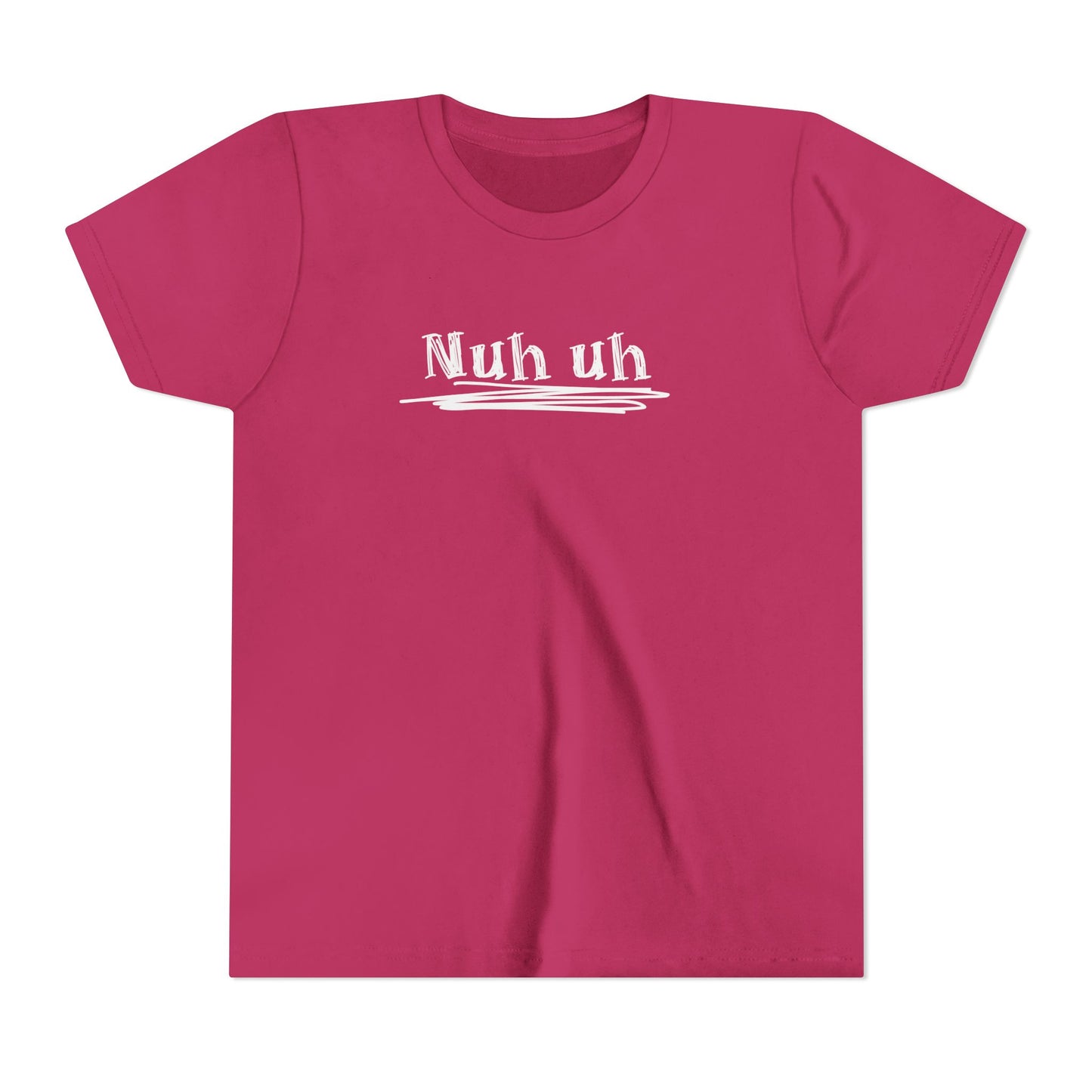 Nuh Uh - Attitude, Youth Short Sleeve Tee