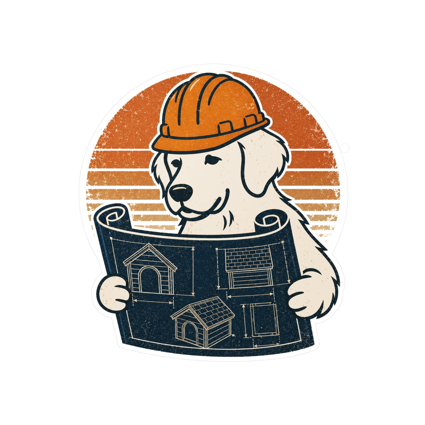 Dougitecture - sticker
