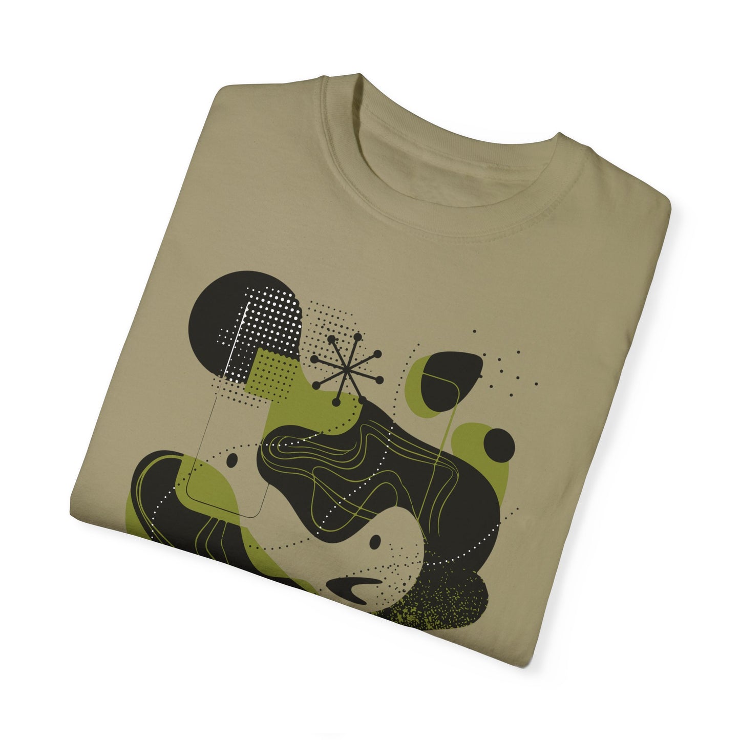Abstract Design (Black & Green) Tee, Unisex T-shirt