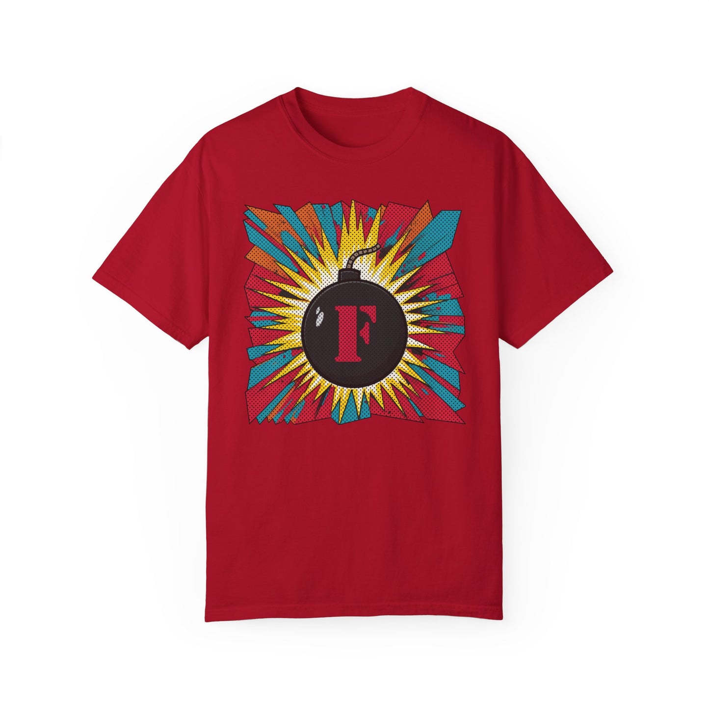 Explosive F-Bomb - Attitude, Unisex Short Sleeve Tee