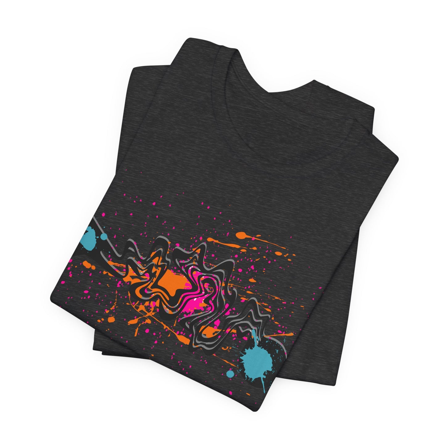 Abstract Graffiti Fish T-Shirt