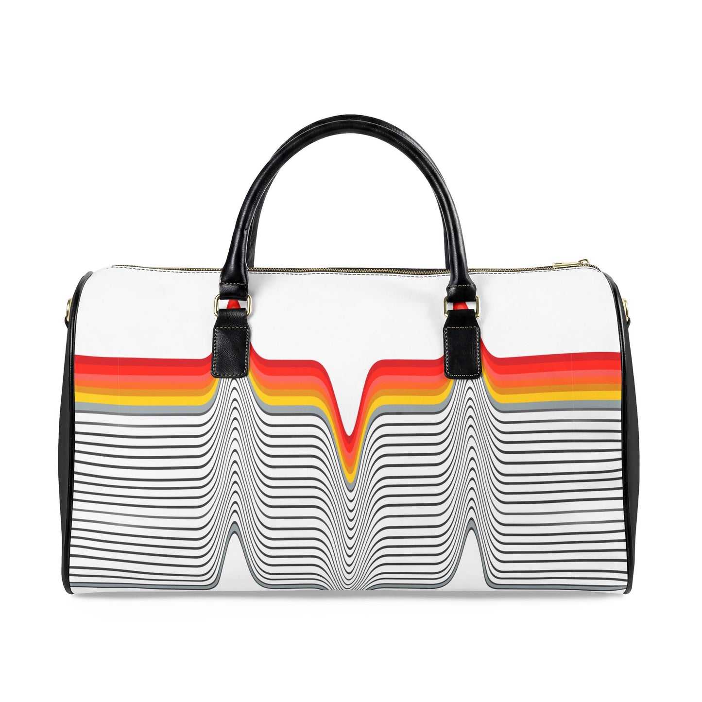 Travel Bag - Sound Wave Stripe