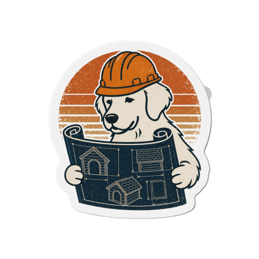 Dougitecture Die-Cut Magnets