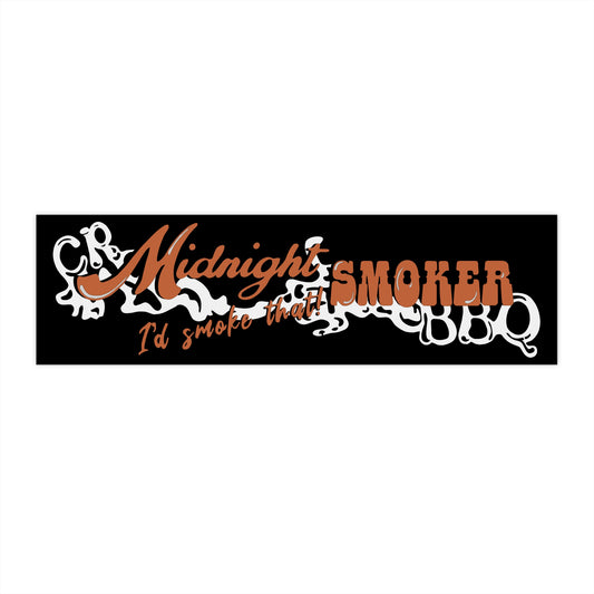 Midnight Smoker Bumper Sticker