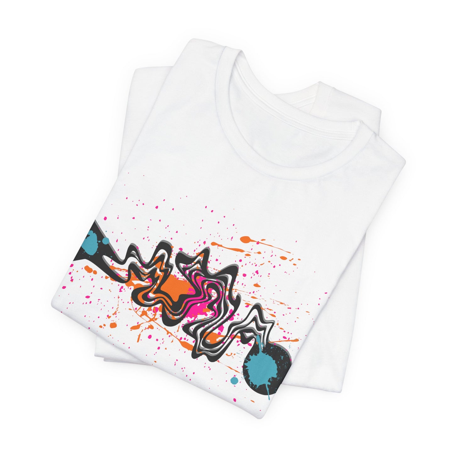 Abstract Graffiti Fish T-Shirt