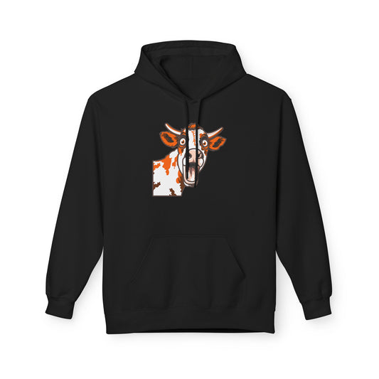 Midnight Smoker - Unisex Fleece Hoodie