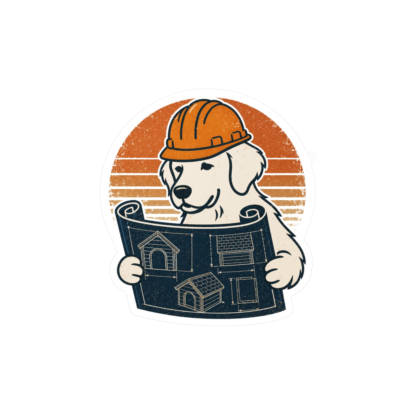 Dougitecture - sticker