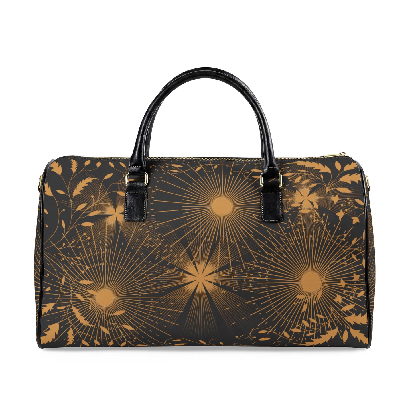 Travel Bag - Black N Gold