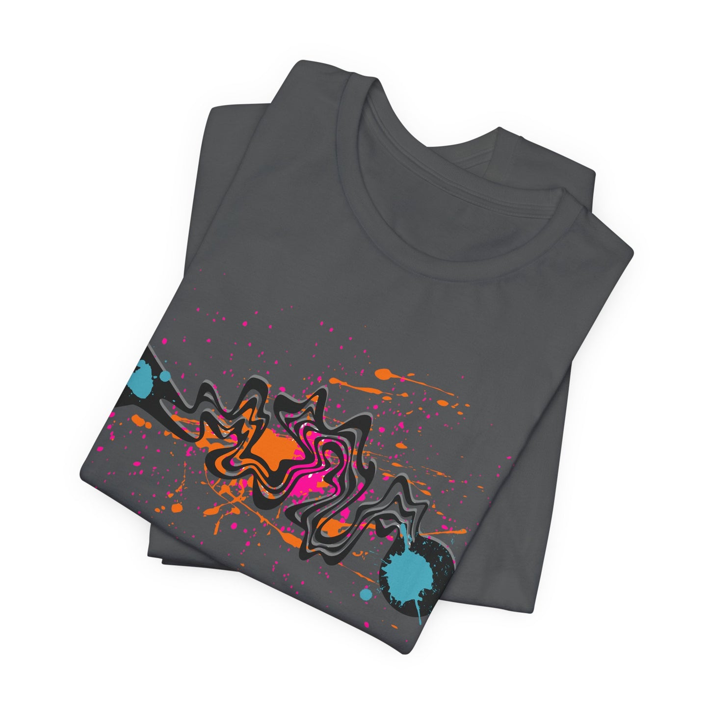 Abstract Graffiti Fish T-Shirt
