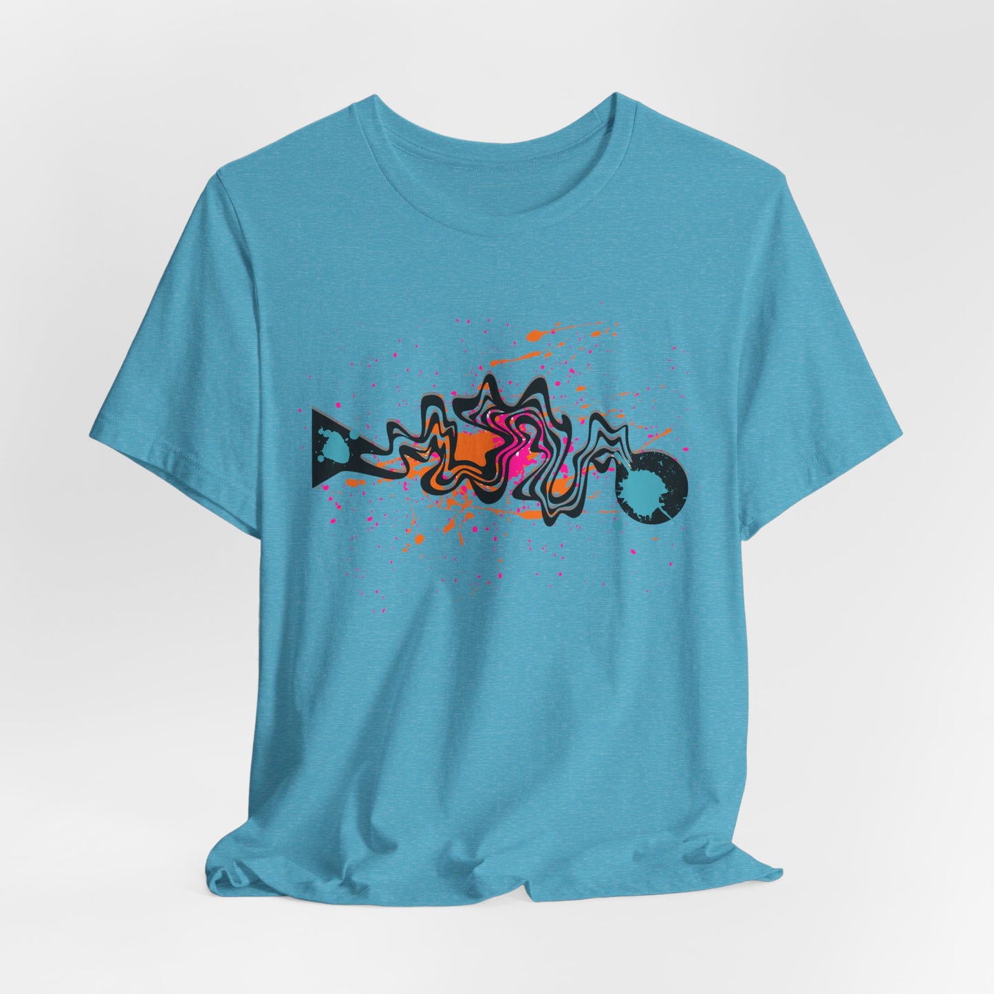 Abstract Graffiti Fish T-Shirt