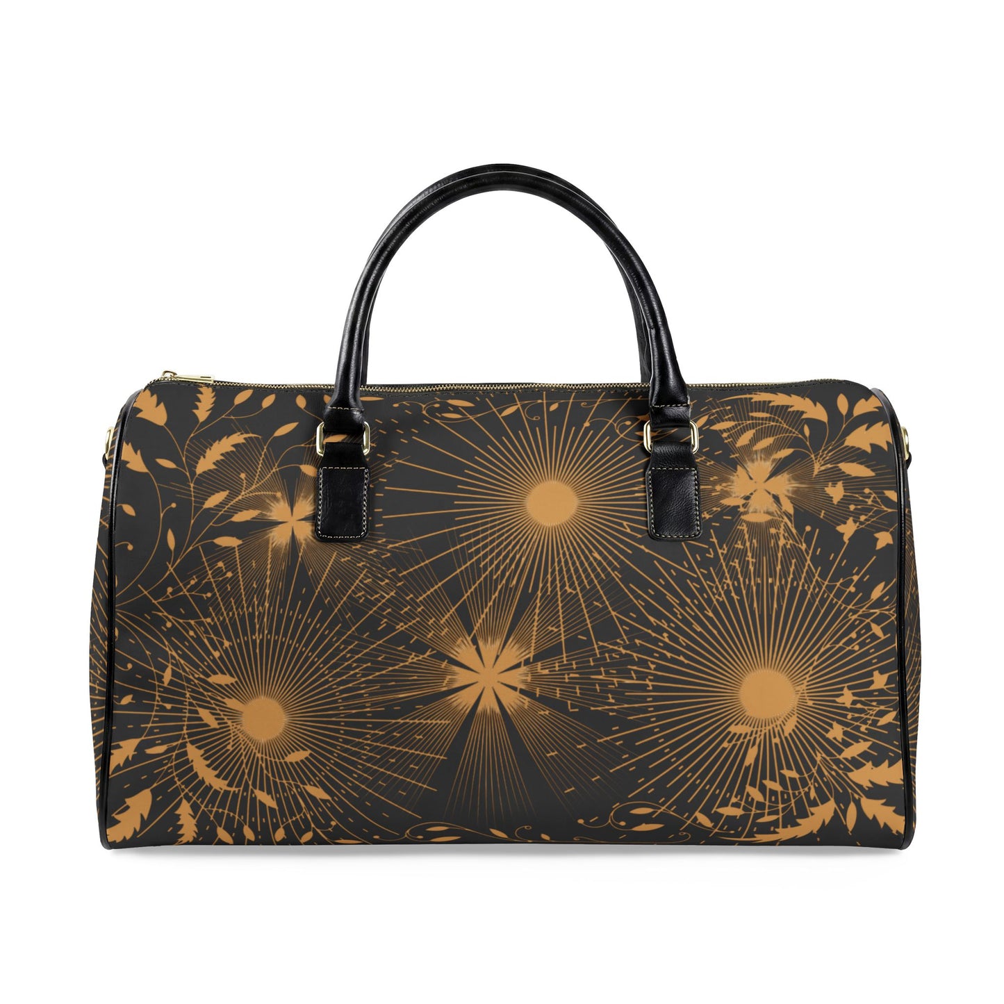Travel Bag - Black N Gold