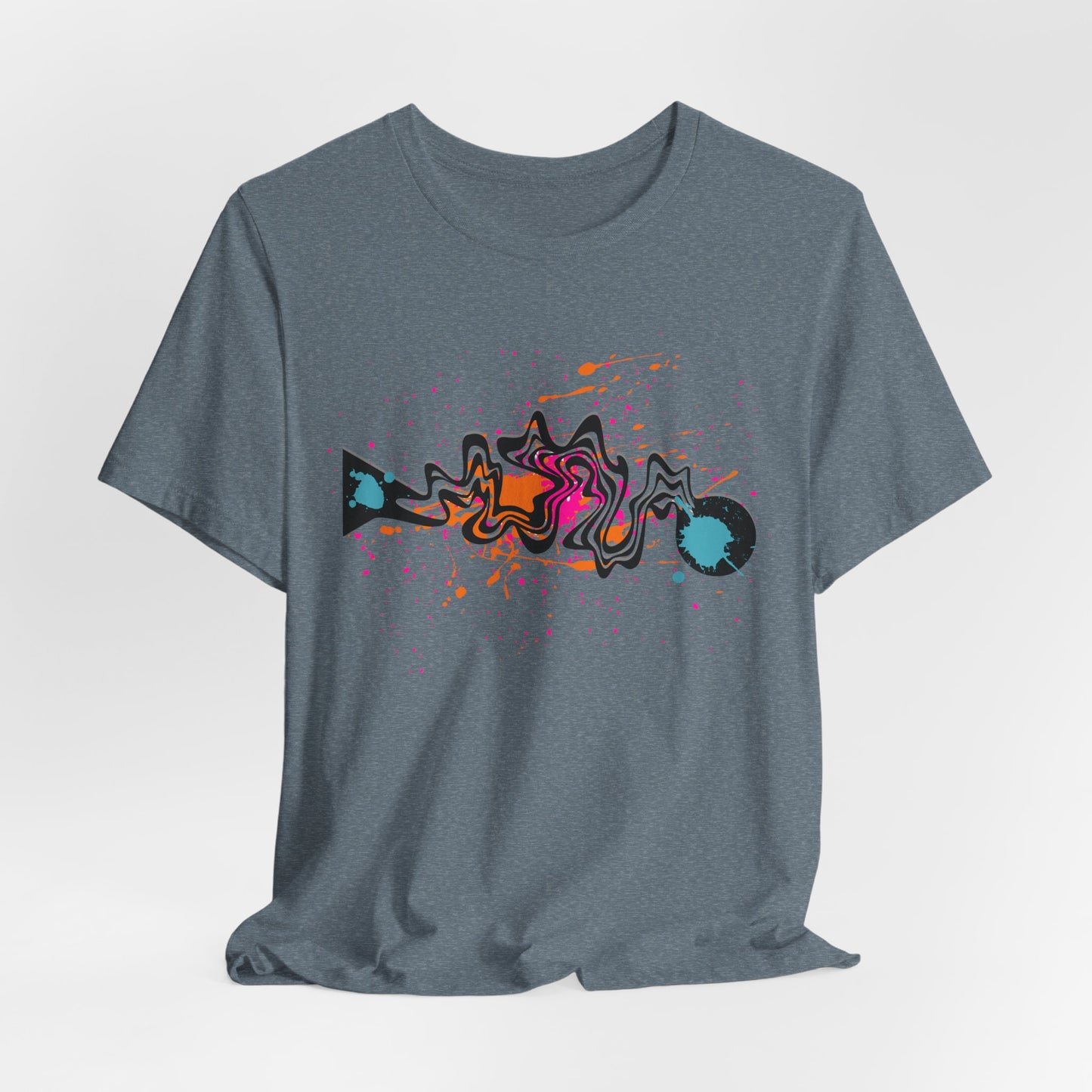 Abstract Graffiti Fish T-Shirt