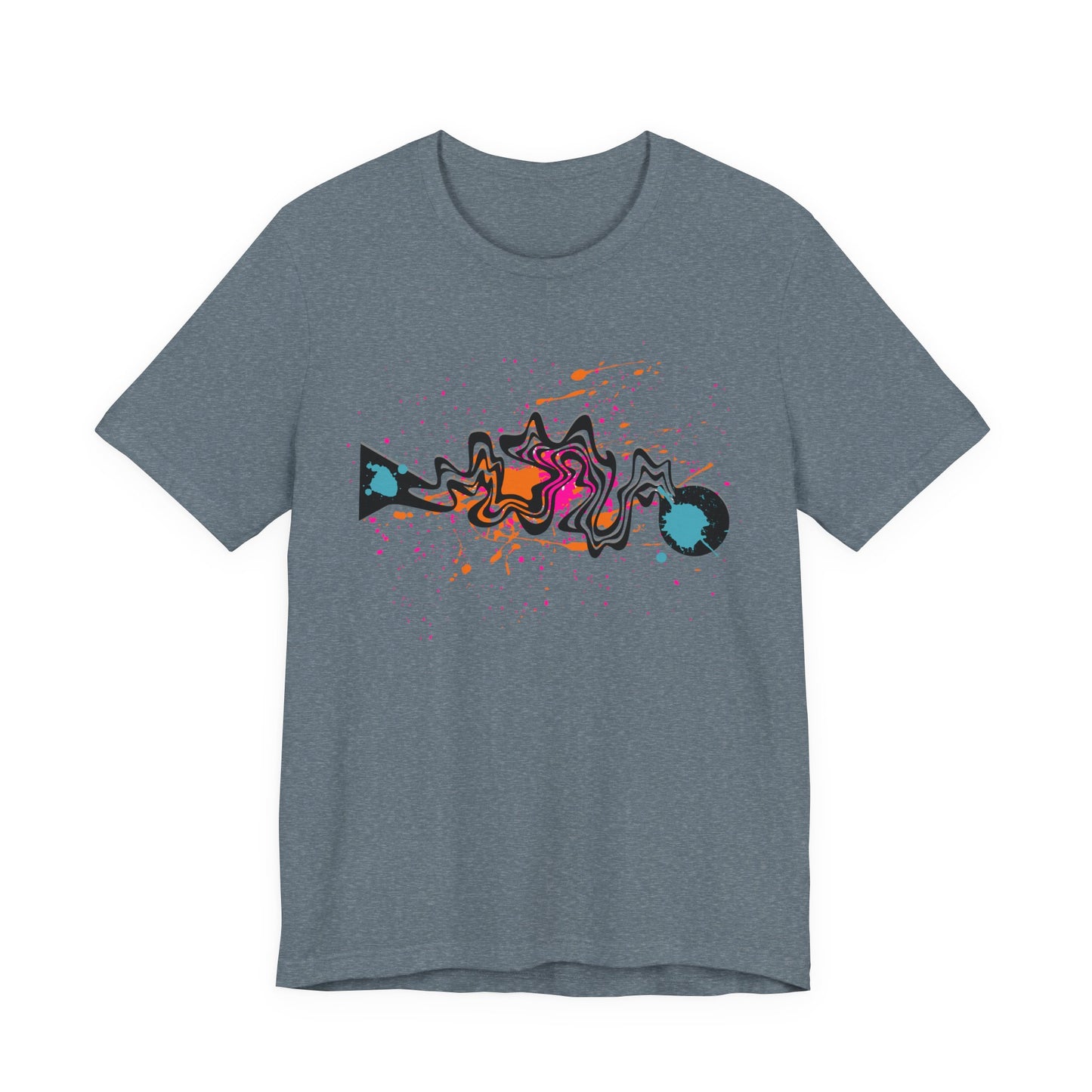 Abstract Graffiti Fish T-Shirt