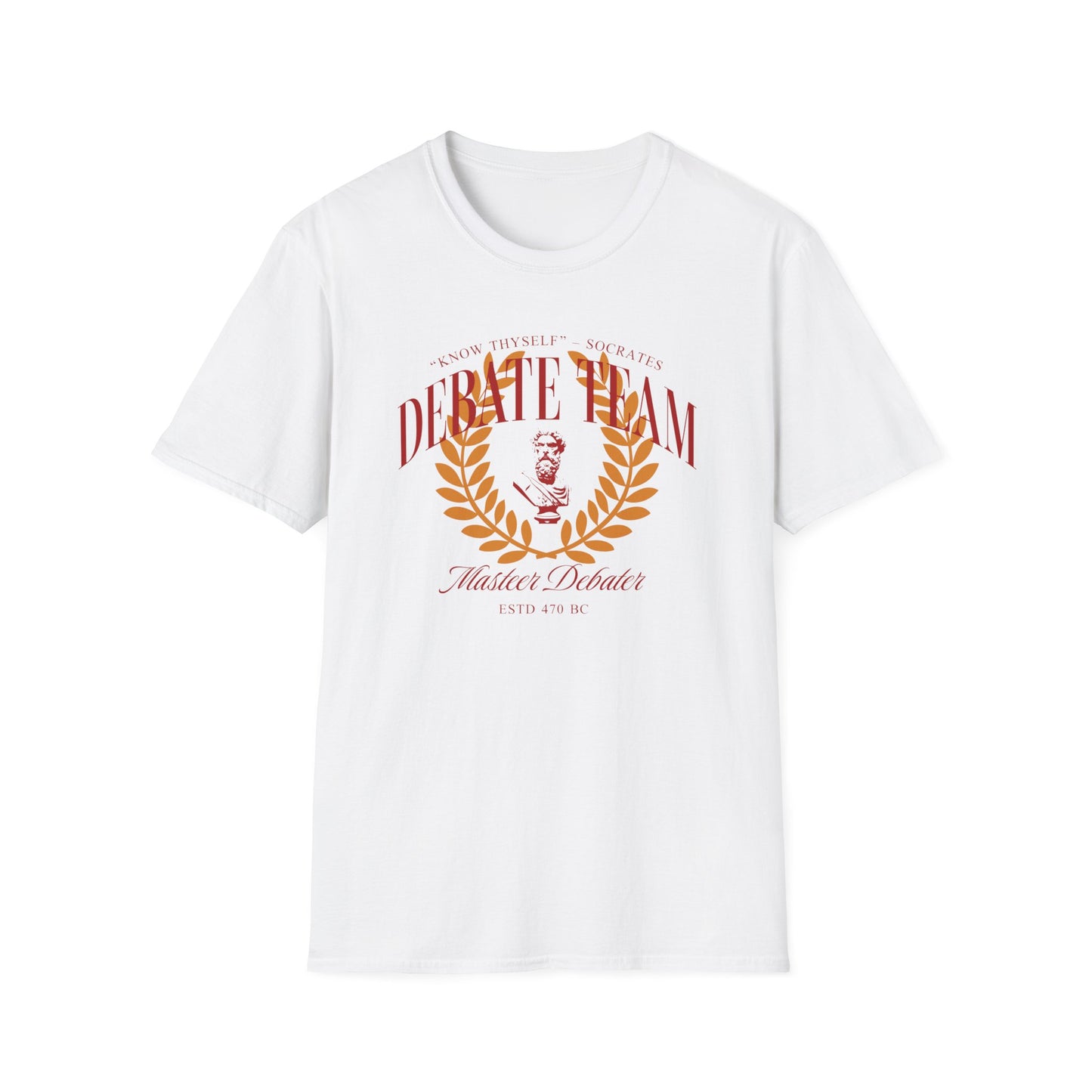 Debate Team Vintage Laurel T-Shirt — Master Debater Graphic Tee