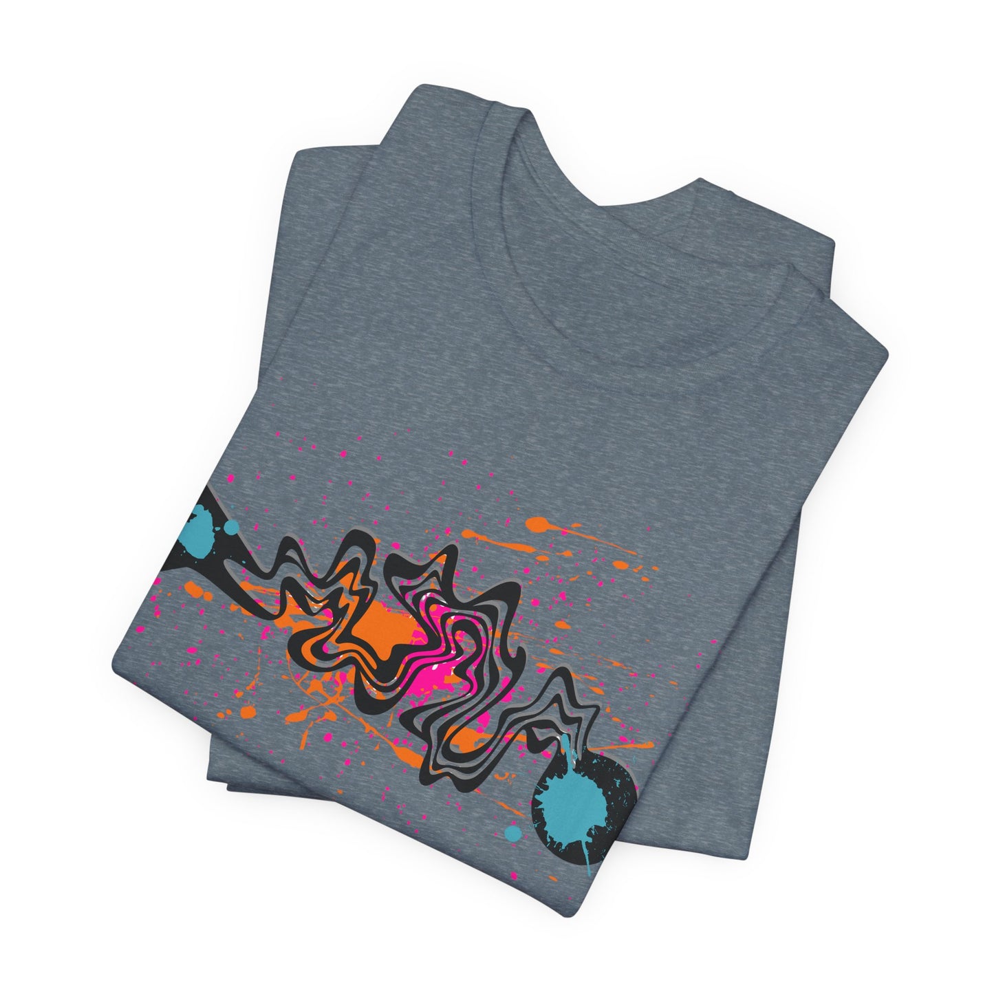 Abstract Graffiti Fish T-Shirt
