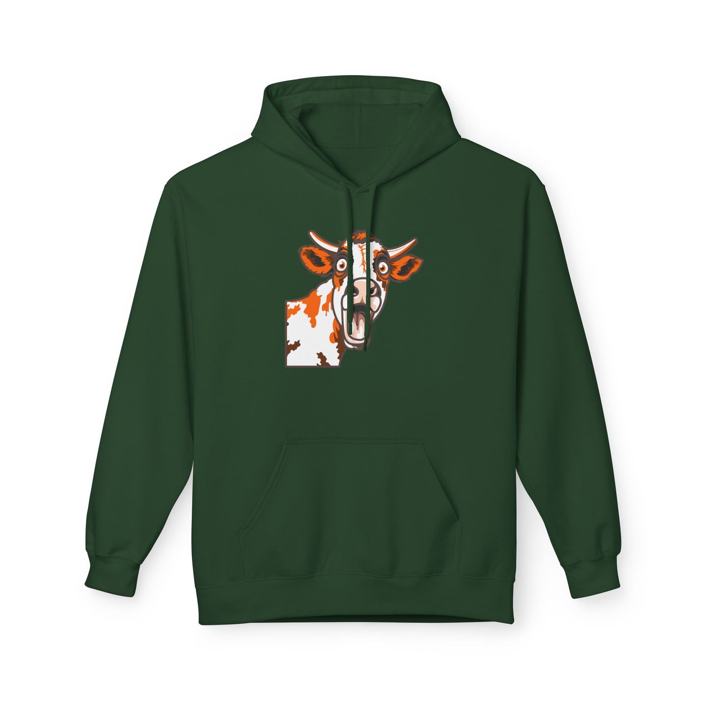 Midnight Smoker - Unisex Fleece Hoodie