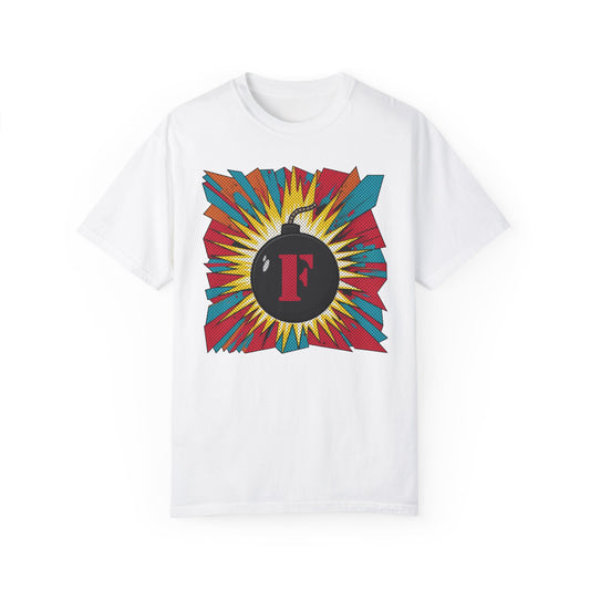 Explosive F-Bomb - Attitude, Unisex Short Sleeve Tee