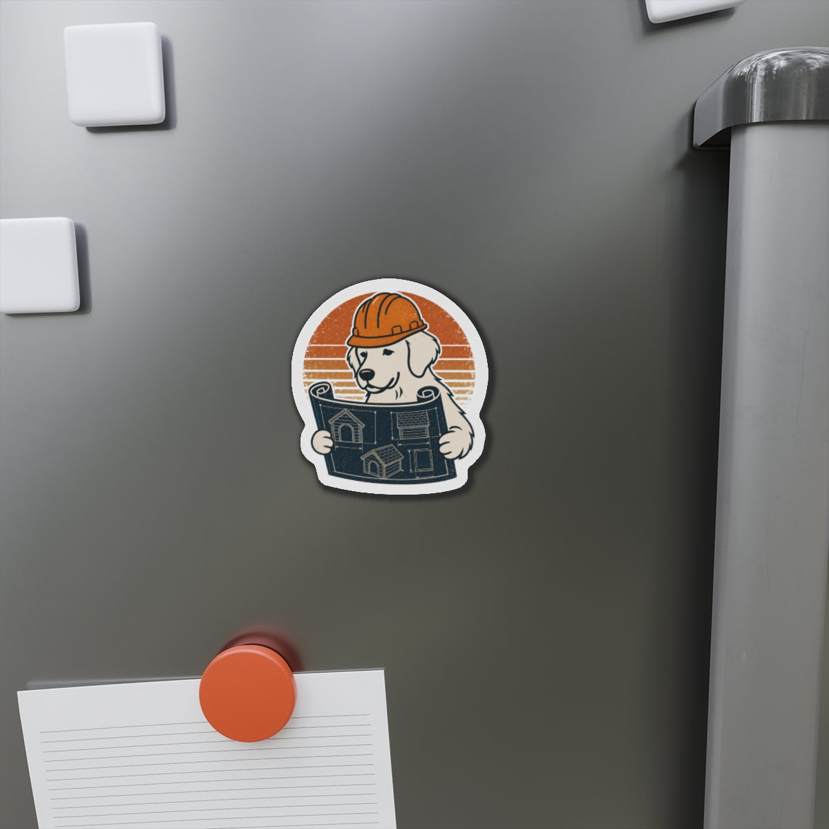 Dougitecture Die-Cut Magnets