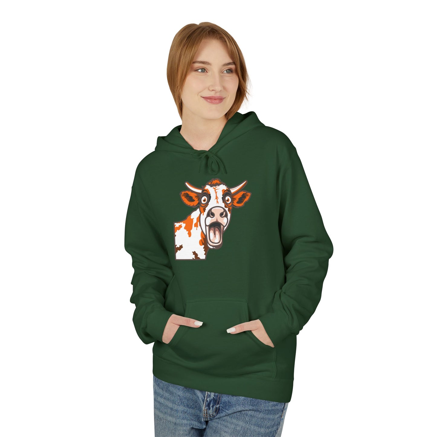 Midnight Smoker - Unisex Fleece Hoodie