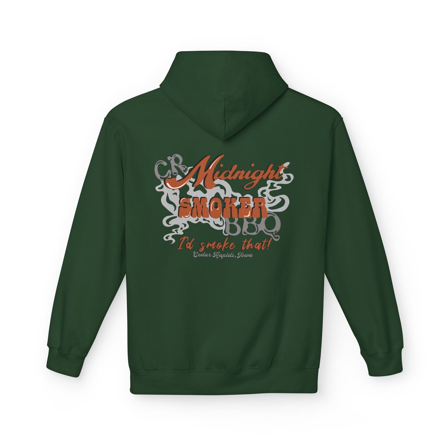 Midnight Smoker - Unisex Fleece Hoodie
