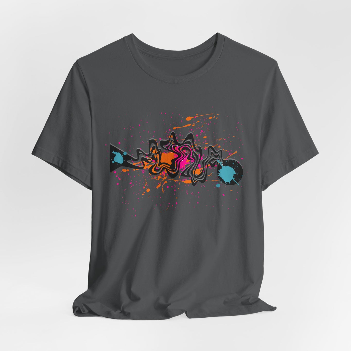 Abstract Graffiti Fish T-Shirt