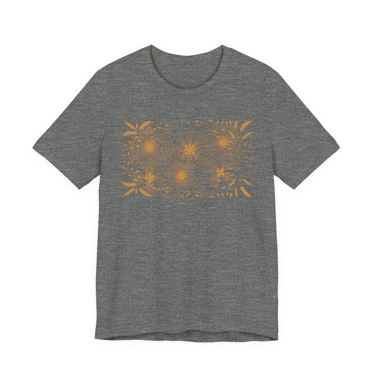 Floral Burst Tee — Golden Daisies Graphic T-Shirt