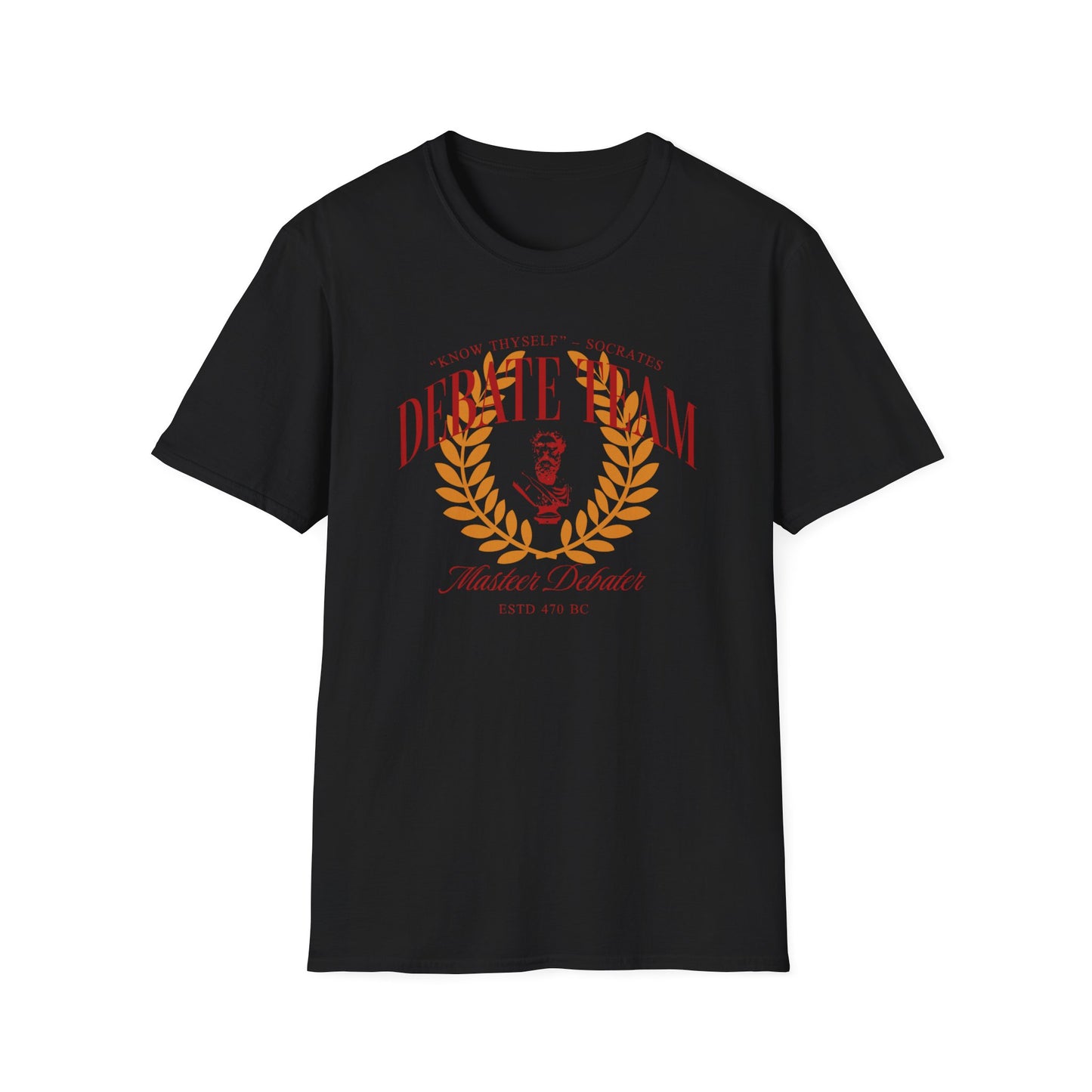 Debate Team Vintage Laurel T-Shirt — Master Debater Graphic Tee